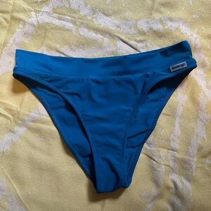 Blackbough Swim Size XL Juliet Bikini Bottoms in Blue Soda